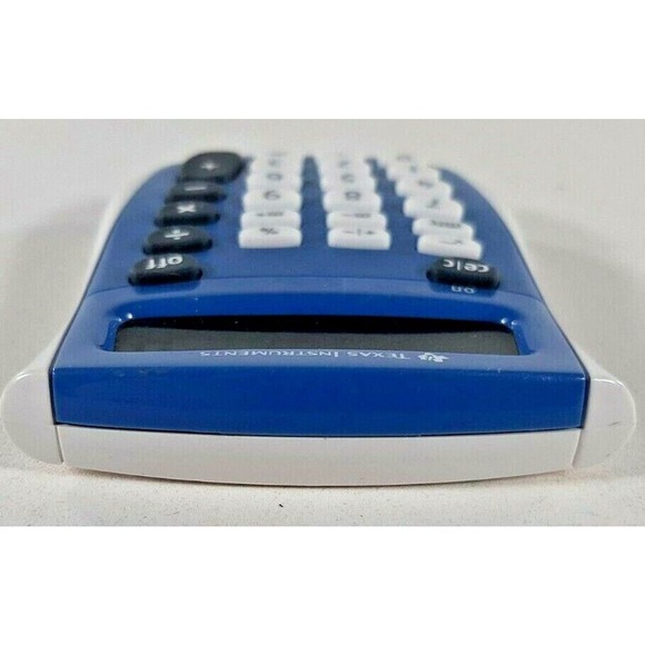 Texas Instruments TI-503SV Handheld Calculator Eight Digit LCD Blue Pocket Size - Picture 4 of 6